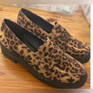 MIA Leopard Print Flats